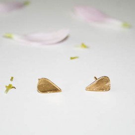 Pendientes Petals gold pequeños